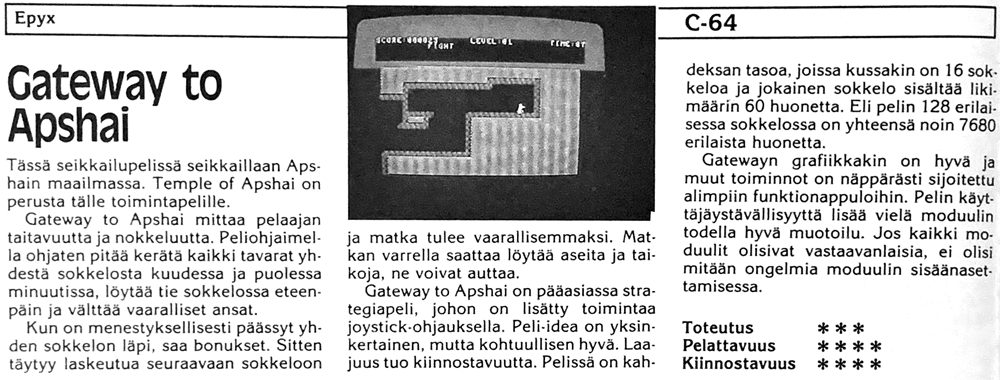 Gateway to Apshai